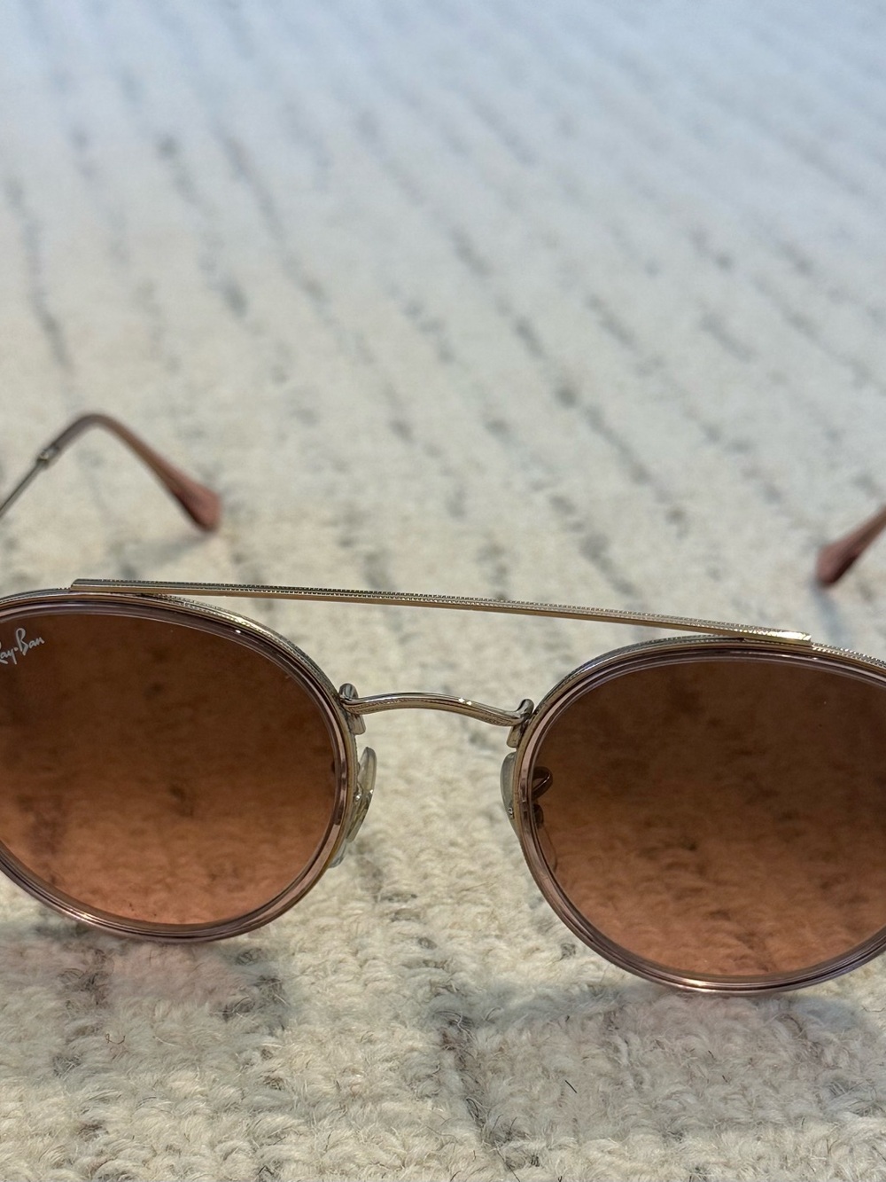 Pink/Bronze RayBan Sunglasses